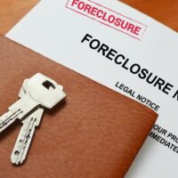 Foreclosure Notice And House Keys Foreclosure Notice And House Keys