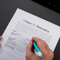 Chapter 11 Bankruptcy. Business And Finance Law Concept Chapter 11 Bankruptcy. Business And Finance Law Concept
